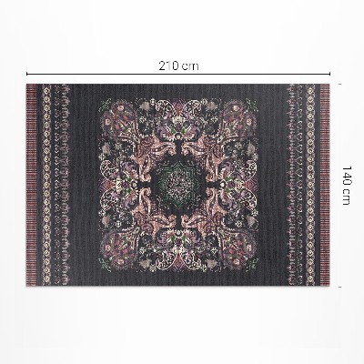 Covor interior din vinil Model elegant de plante ornamentale