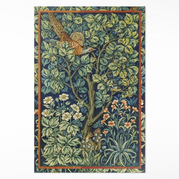 Covor de vinil Model de grădină William Morris și John Henry