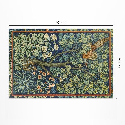 Covor de vinil Model de grădină William Morris și John Henry