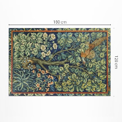 Covor de vinil Model de grădină William Morris și John Henry