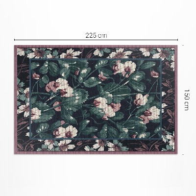 Covor de vinil Model floral Albert Racinet