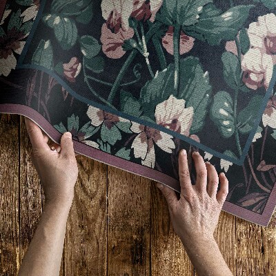 Covor de vinil Model floral Albert Racinet