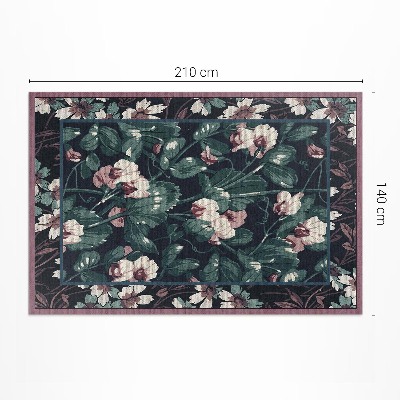 Covor de vinil Model floral Albert Racinet