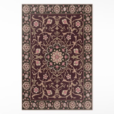 Covor interior din vinil Pale antic floare decorativ floral