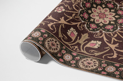 Covor interior din vinil Pale antic floare decorativ floral
