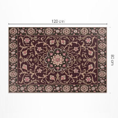 Covor interior din vinil Pale antic floare decorativ floral