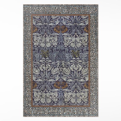 Covor de vinil acasă Motive florale ornamentale model de epocă