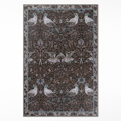 Covor interior din vinil Păsări și motive vegetale ornament gothic