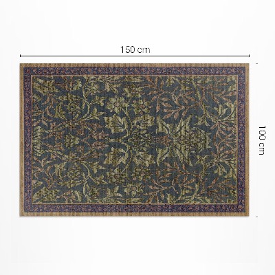 Covor de vinil Grădina cu flori William Morris