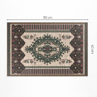 Covor de vinil Frunziș geometric colorat
