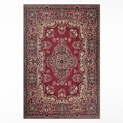 Covor de vinil acasă Detalii de model ornamental în stil vechi