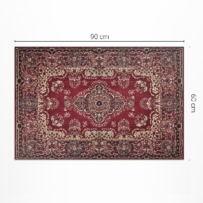 Covor de vinil acasă Detalii de model ornamental în stil vechi