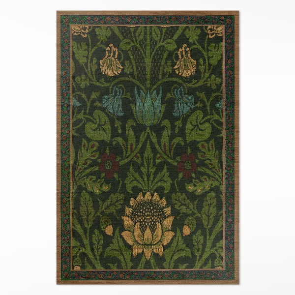 Covor de vinil acasă Motive florale William Morris