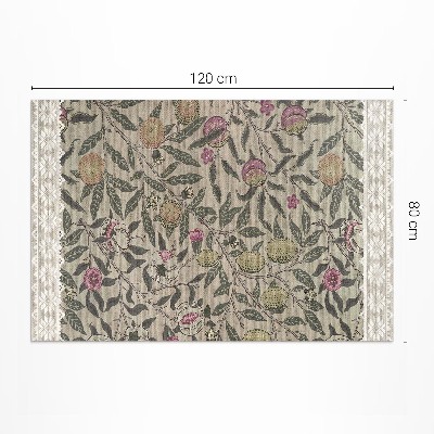 Covor de vinil Fructe William Morris