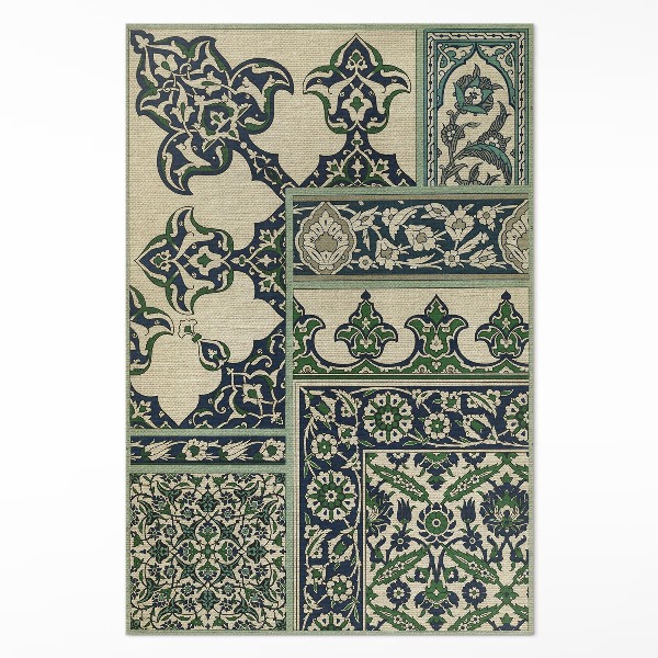 Covor de vinil acasă Modelul decorativ Albert Racinet