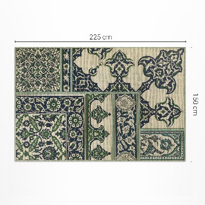 Covor de vinil acasă Modelul decorativ Albert Racinet