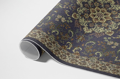 Covor interior din vinil Model ornamental floral vintage