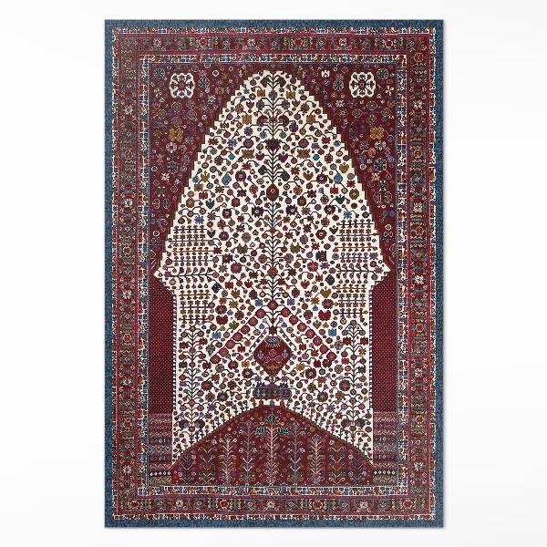 Covor interior din vinil Ornamental model de modelare cu detalii