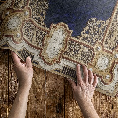 Covor de vinil Copertă de carte cu modele antice