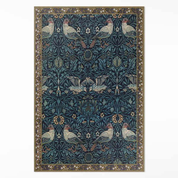 Covor interior din vinil Pasăre în câmp William Morris