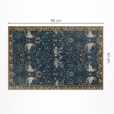 Covor interior din vinil Pasăre în câmp William Morris