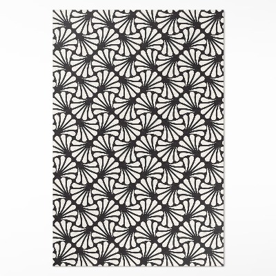 Covor interior din vinil Geometrie frunze Ginkgo biloba art deco glamour