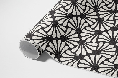 Covor interior din vinil Geometrie frunze Ginkgo biloba art deco glamour