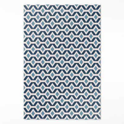 Covor de vinil acasă Ornamente cu model geometric