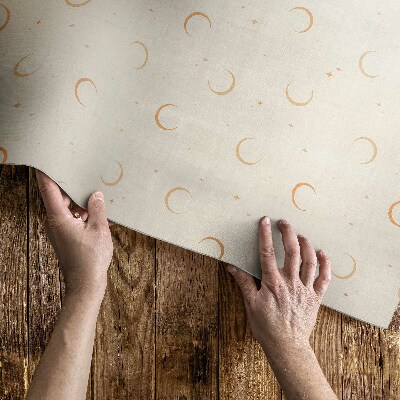 Covor interior din vinil Luni mici și stele boho univers