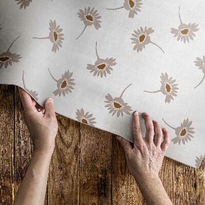 Covor de vinil Delicate flori boho margarete