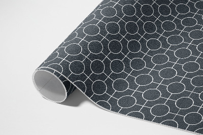 Covor de vinil Cercuri model geometric regulat