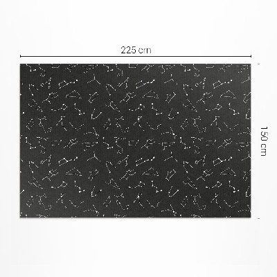 Covor de vinil acasă Constelații horoscop zodiac zodiac univers