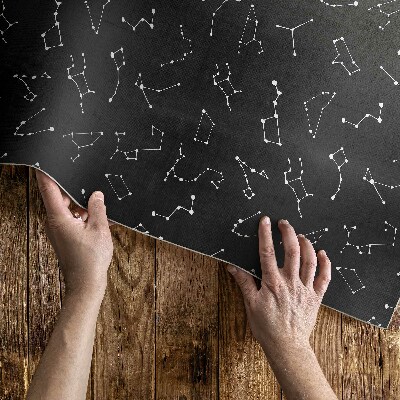 Covor de vinil acasă Constelații horoscop zodiac zodiac univers