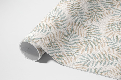Covor de vinil acasă Delicate frunze tropicale model boho