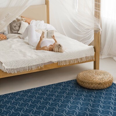 Covor interior din vinil Lanț model decorativ regulat