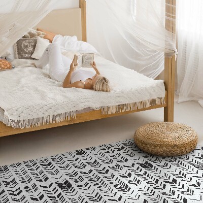 Covor interior din vinil Modele indiene pene și săgeți boho