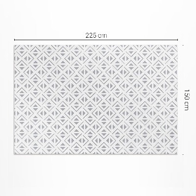 Covor interior din vinil Model geometric minimalist