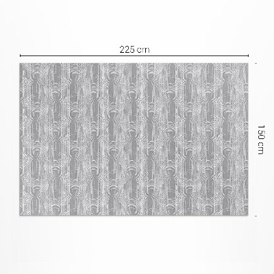 Covor de vinil Zgârieturi regulate în stil boho