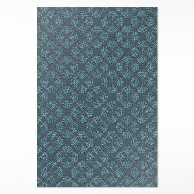 Covor de vinil acasă Model geometric cu patru foițe
