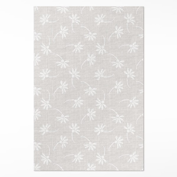 Covor de vinil Delicate margarete boho pe țesătură