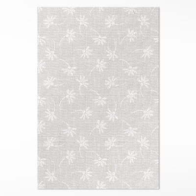 Covor de vinil Delicate margarete boho pe țesătură