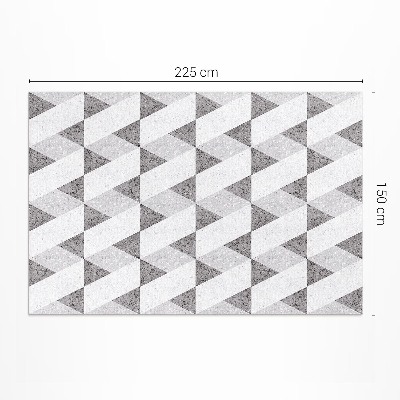 Covor interior din vinil Plăci de piatră geometrice