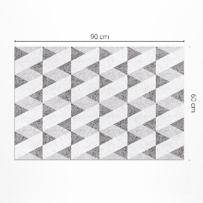 Covor interior din vinil Plăci de piatră geometrice