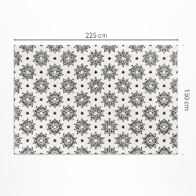 Covor interior din vinil Mandale mici model oriental boho