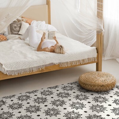 Covor interior din vinil Mandale mici model oriental boho