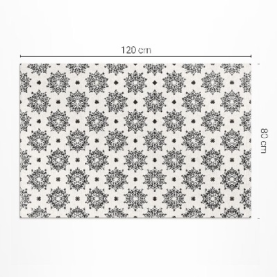 Covor interior din vinil Mandale mici model oriental boho