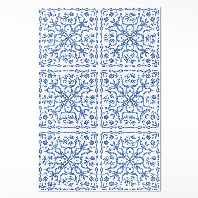 Covor interior din vinil Gresie decorativă ornamente pentru plante