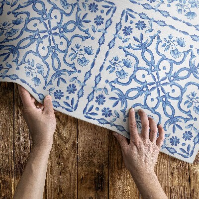 Covor interior din vinil Gresie decorativă ornamente pentru plante