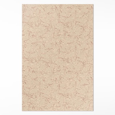 Covor de vinil acasă Frunze liniare de toamnă în stil boho