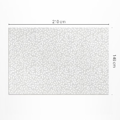Covor interior din vinil Crenguțe mici în stil boho delicat